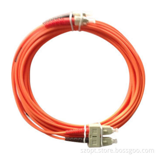 ST-SC 3.0 Multi-Mode Duplex Patch Cord with High Reliability, Cost-effective, LSZH